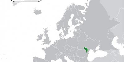Moldova lokasi di peta dunia